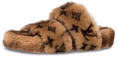 (Women) Louis Vuitton Bom Dia Mule 'Brown Mink' 1A86X2 (Women) Louis Vuitton Bom Dia Mule 'Brown Mink' 1A86X2
