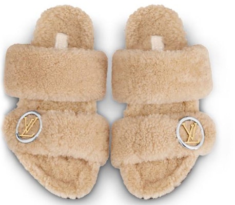 (Women) Louis Vuitton Bom Dia Mule 'Nude' 1A5MSW Shop (Women) Louis Vuitton Bom Dia Mule 'Nude' 1A5MSW