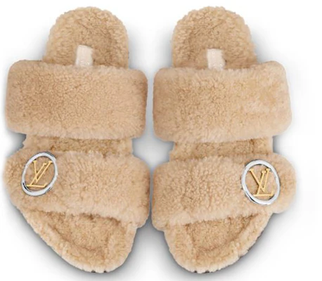 (W) Louis Vuitton Bom Dia Mule 'Nude' Wanita 1A5MSW Purchase (W) Louis Vuitton Bom Dia Mule 'Nude' Wanita 1A5MSW