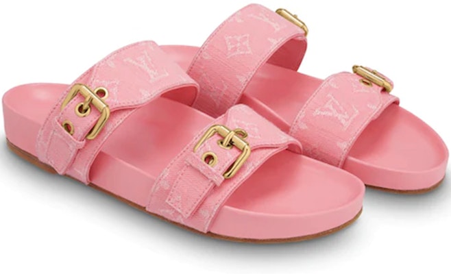 (Women) Louis Vuitton Bom Dia Mule 'Pink' 1A67 Order (Women) Louis Vuitton Bom Dia Mule 'Pink' 1A67