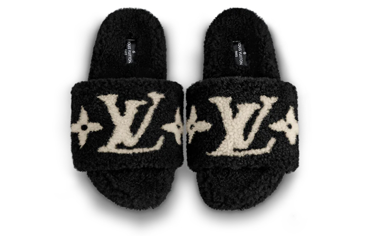 Lookbook (W) 路易威登 Bom Dia 黑色穆勒鞋 1A8CX7