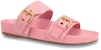 (W) Louis Vuitton Bom Dia Mules 'Pink Minigram' Wanita 1A67V5