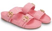 Lookbook (W) Louis Vuitton Bom Dia Mules 'Pink Minigram' Wanita 1A67V5