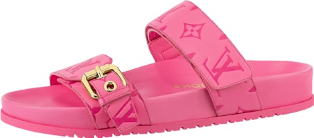 (Women) Louis Vuitton Bondia Line 'Rose Pink Buckle Slide' 1AB38R (Women) Louis Vuitton Bondia Line 'Rose Pink Buckle Slide' 1AB38R