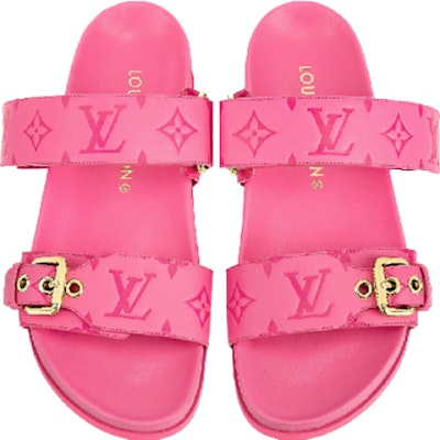 (W) 루이비통 본디아 로즈핑크 버클 슬라이드 1AB38R Shop (W) 루이비통 본디아 로즈핑크 버클 슬라이드 1AB38R