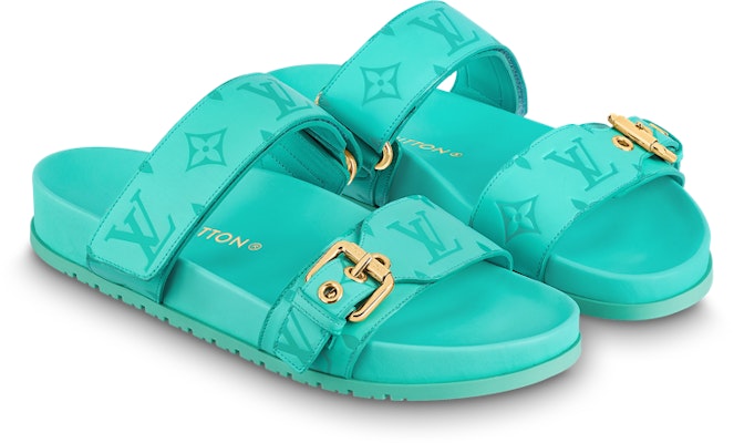 (W) ルイ・ヴィトン ボンディア サンダル (ウォーターグリーン) 1AB397 Lookbook (W) ルイ・ヴィトン ボンディア サンダル (ウォーターグリーン) 1AB397