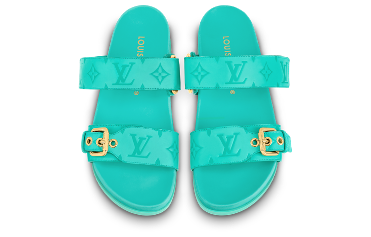 Shop (W) 路易威登 Bondia 凉鞋 '水绿色' 1AB397