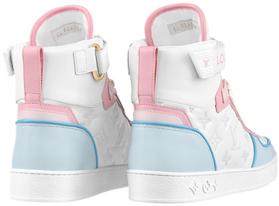 (W) Louis Vuitton Zapatillas Boombox Tobilleras 'Blanco Monograma con Rosa y Azul' 1A9S6Q Purchase (W) Louis Vuitton Zapatillas Boombox Tobilleras 'Blanco Monograma con Rosa y Azul' 1A9S6Q