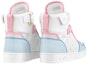 Purchase (W) Louis Vuitton Boombox Ankle Sneakers 'Monogram Putih dengan Merah Jambu dan Biru' 1A9S6Q
