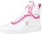 (W) Louis Vuitton Boombox Ankle Sneakers 'Putih Merah Jambu' 1A95MF