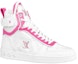 Order (W) Louis Vuitton Boombox Ankle Sneakers 'Putih Merah Jambu' 1A95MF