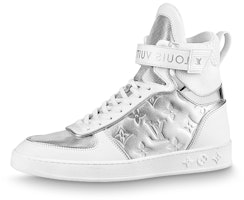 (Women) Louis Vuitton Boombox High Top 'Silver White' 1A95QV (Women) Louis Vuitton Boombox High Top 'Silver White' 1A95QV