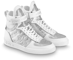 (W) 路易威登银白色高帮板鞋 1A95QV Lookbook (W) 路易威登银白色高帮板鞋 1A95QV