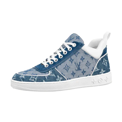 (W) LV Boombox Sneaker 'White Blue'