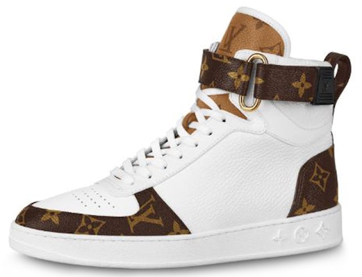 (W) Louis Vuitton LV Boombox High-Top Sneakers Putih 1A87Q2 Buy (W) Louis Vuitton LV Boombox High-Top Sneakers Putih 1A87Q2