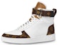 Buy (W) Louis Vuitton LV Boombox High-Top Sneakers Putih 1A87Q2
