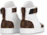 (W) Louis Vuitton LV Boombox High-Top Sneakers Putih 1A87Q2