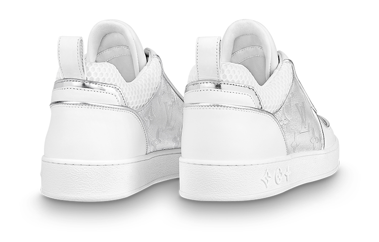 Purchase (W) Louis Vuitton Boombox Basket Basse ''Argent Blanc'' 1A9696