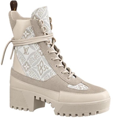 (W) Louis Vuitton Sepatu Boot 'Beige' 1A9RCS Order (W) Louis Vuitton Sepatu Boot 'Beige' 1A9RCS
