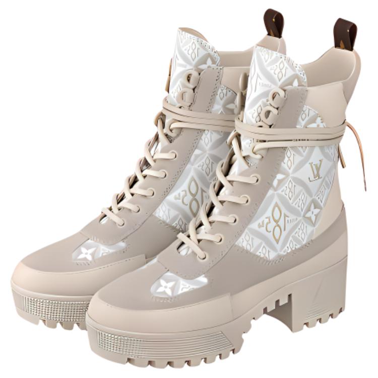 Lookbook (Women) Louis Vuitton Boot 'Beige' 1A9RCS