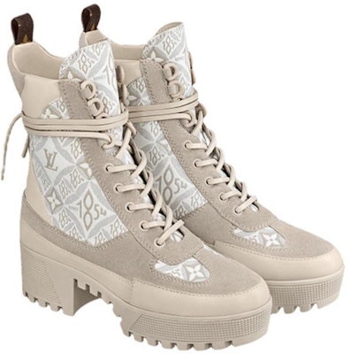 (W) Louis Vuitton Sepatu Boot 'Beige' 1A9RCS Shop (W) Louis Vuitton Sepatu Boot 'Beige' 1A9RCS