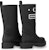 (Women) Louis Vuitton Boot 'Black Leather Slip-On' 1A9H8H