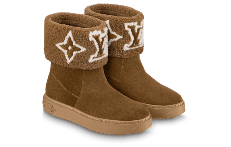Lookbook (Women) Louis Vuitton Boot 'Brown Leather' 1AACIQ