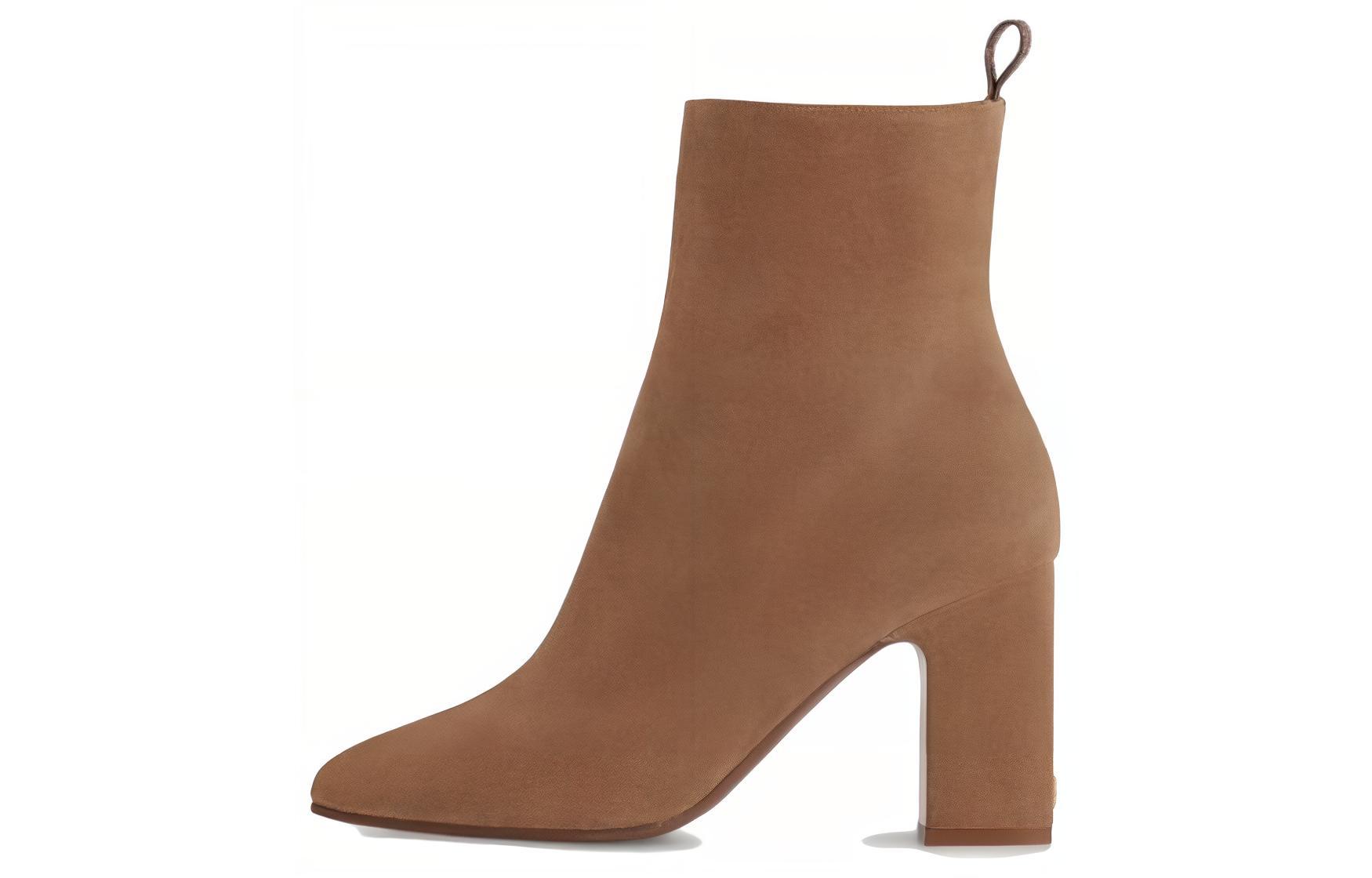 (Women) Louis Vuitton Boot 'Donna Brown Chunky Heel Comfort' 1ACKEB