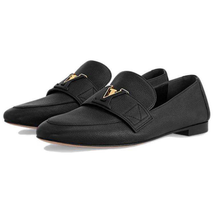 (W) LV Calf Leather Loafer 'Black Fashion' 圖 3