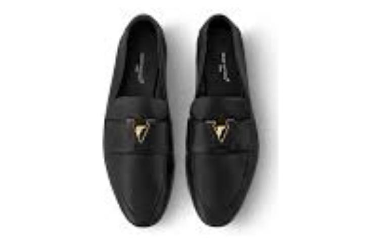 (W) LV Calf Leather Loafer 'Black Fashion' 圖 5