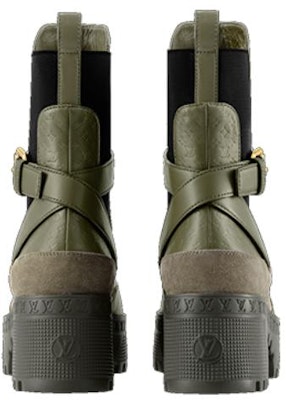 (Women) Louis Vuitton Calfskin Chelsea Boot 'Green Fashion' 1ACAAC Shop (Women) Louis Vuitton Calfskin Chelsea Boot 'Green Fashion' 1ACAAC
