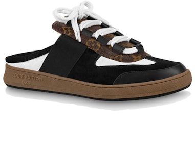 (W) Louis Vuitton Sepatu Sandal Kulit Tali 'Hitam Putih' 1AAOO3 Order (W) Louis Vuitton Sepatu Sandal Kulit Tali 'Hitam Putih' 1AAOO3