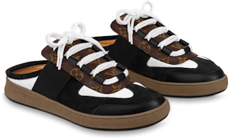 (W) Louis Vuitton Kasut Kulit Anak Lembu Bertali 'Hitam Putih' 1AAOO3 Lookbook (W) Louis Vuitton Kasut Kulit Anak Lembu Bertali 'Hitam Putih' 1AAOO3