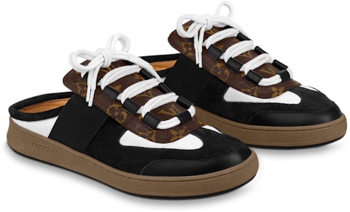 (W) Louis Vuitton Sepatu Sandal Kulit Tali 'Hitam Putih' 1AAOO3 Lookbook (W) Louis Vuitton Sepatu Sandal Kulit Tali 'Hitam Putih' 1AAOO3