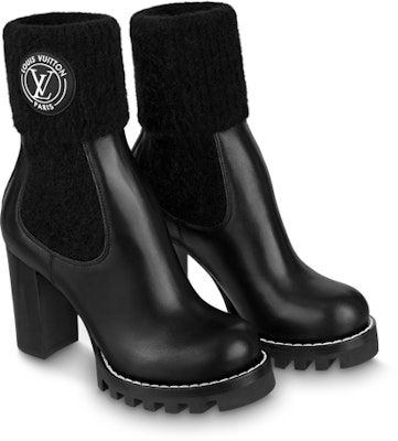 (W) But Chelsea Sedang Louis Vuitton Calfskin 'Hitam' 1AAC20 Lookbook (W) But Chelsea Sedang Louis Vuitton Calfskin 'Hitam' 1AAC20