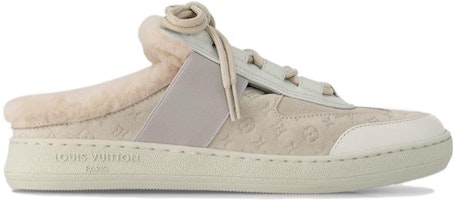 (W) ルイ・ヴィトン グレー カーフスキン レースアップ ミュール 1ACADP Order (W) ルイ・ヴィトン グレー カーフスキン レースアップ ミュール 1ACADP