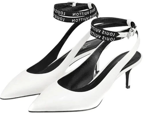 (W) Louis Vuitton Call Back ''Mirror Calfskin'' High Heel Weiß 1A4WXJ Lookbook (W) Louis Vuitton Call Back ''Mirror Calfskin'' High Heel Weiß 1A4WXJ