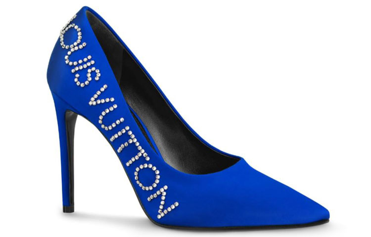 (W) LV Call Back 'Satin Crystal High-Heels Blue' 圖 2