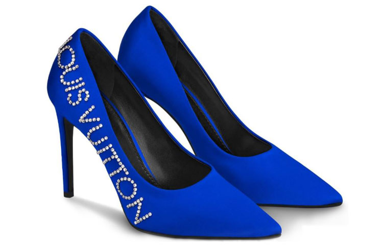 Lookbook (W) Louis Vuitton Call Back ''Satin Crystal Hoge Hakken Blauw'' 1A5L1P