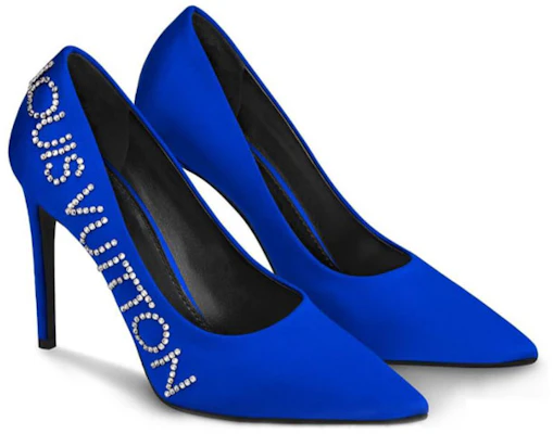 (W) Louis Vuitton Call Back ''Satin Crystal Hoge Hakken Blauw'' 1A5L1P Lookbook (W) Louis Vuitton Call Back ''Satin Crystal Hoge Hakken Blauw'' 1A5L1P