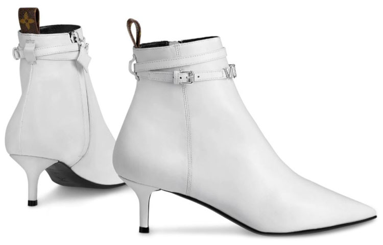 (W) LV Call Back Ankle Boot 'White Calfskin' 圖 4
