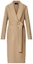 Order (Women) Louis Vuitton Camel Double-Sided Long Coat Plush Textured Outerwear. 1A9SK3