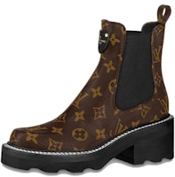 (Women) Louis Vuitton LV Beaubourg Ankle Boots 'Brown Monogram' 1A8QCL (Women) Louis Vuitton LV Beaubourg Ankle Boots 'Brown Monogram' 1A8QCL