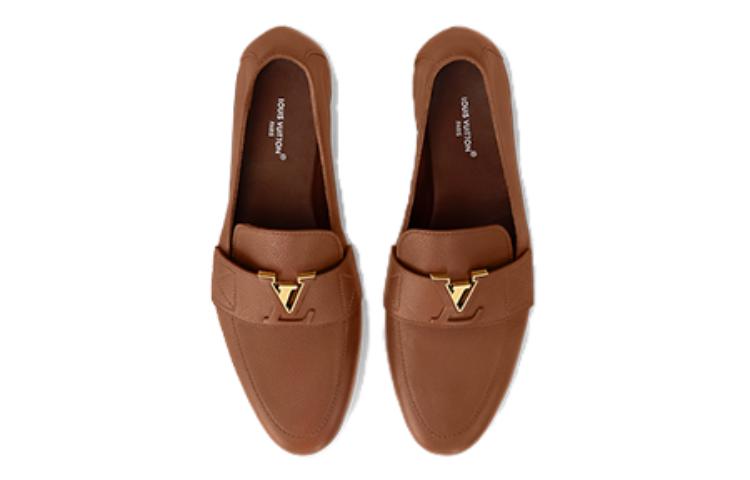Shop (W) Louis Vuitton Capri ''Fashion Comfort Loafer Bruin'' 1AC9CY