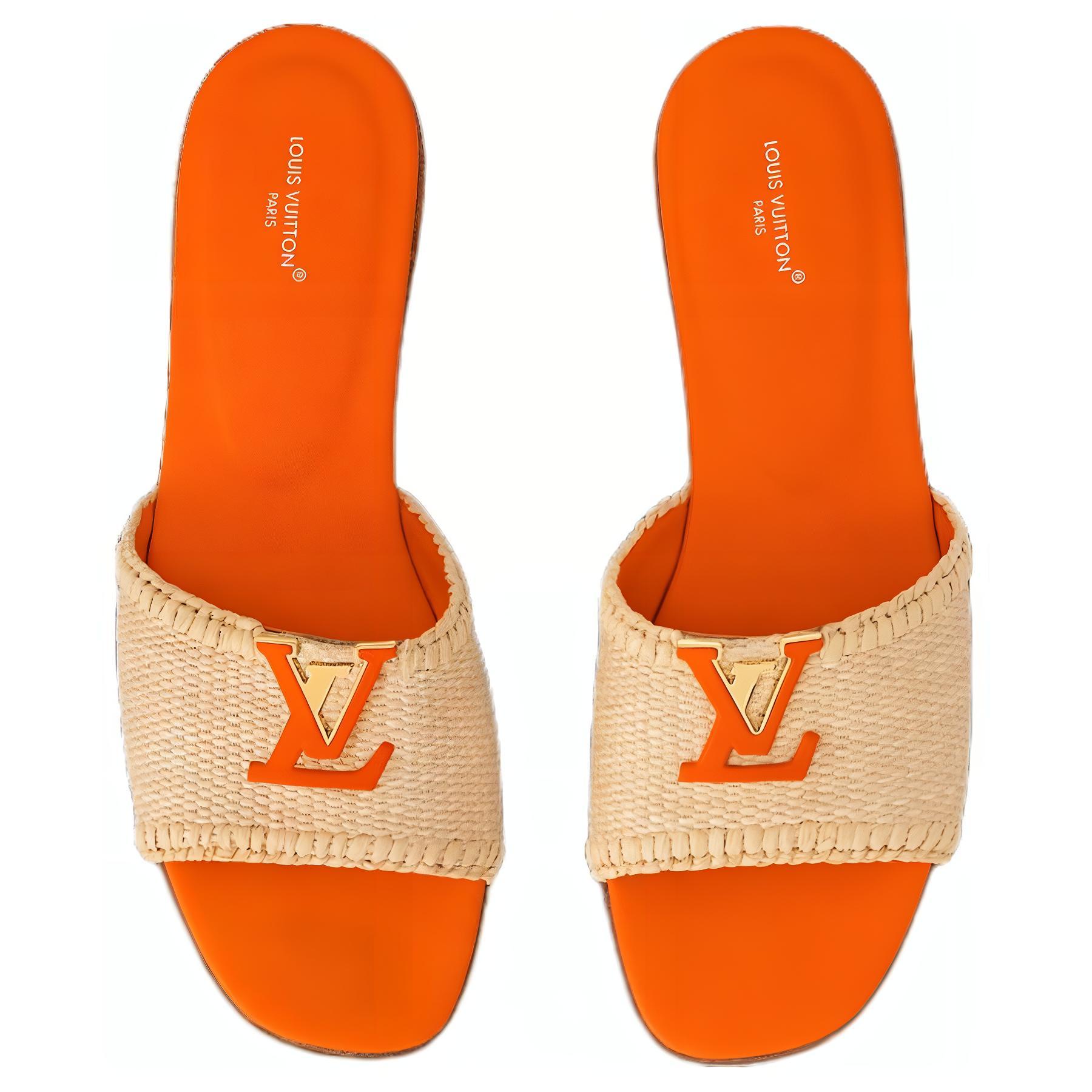 Shop (W) Louis Vuitton Capri 'Orange Raffia' (Oren) 1ACZFD