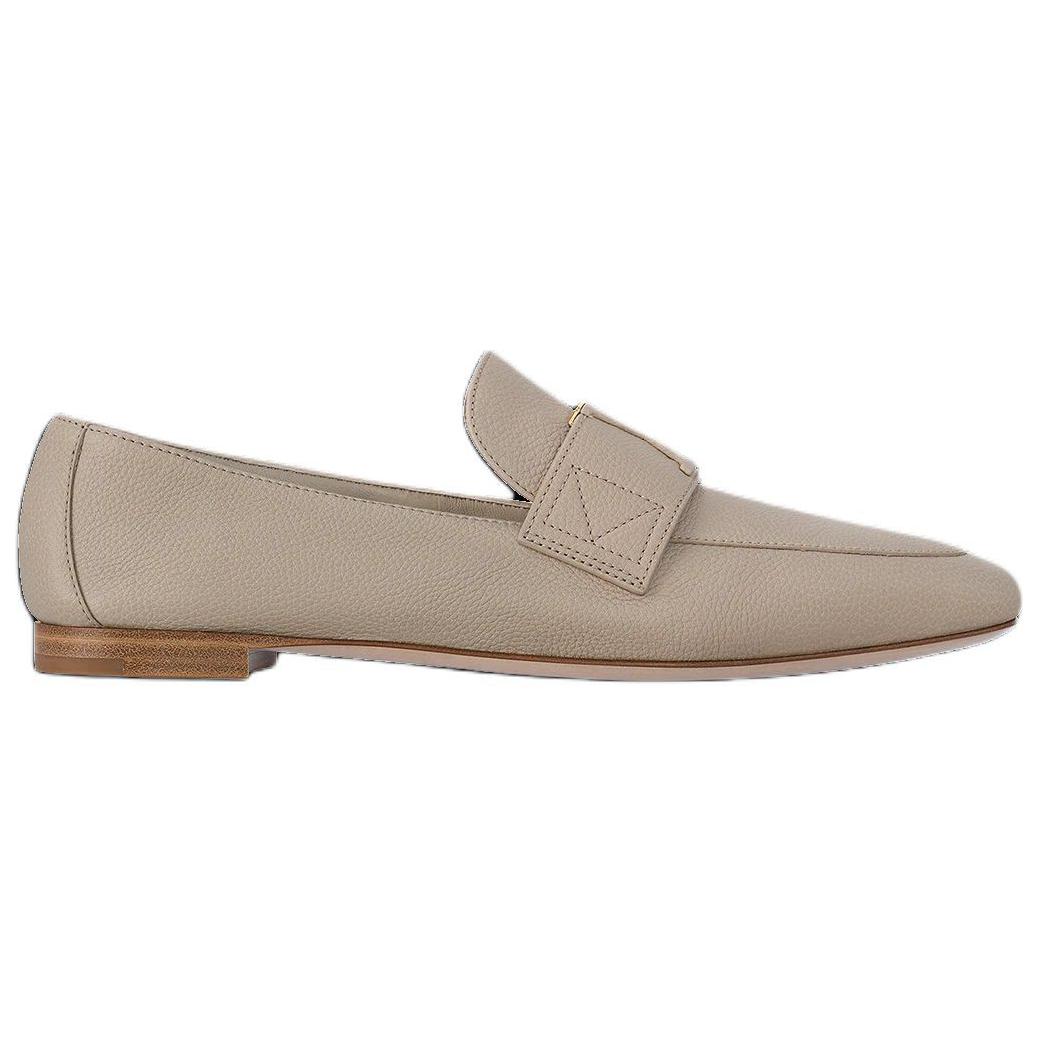 Order (W) Louis Vuitton Capri ''Stijlvolle Comfortabele Loafer'' Beige 1AC9FG