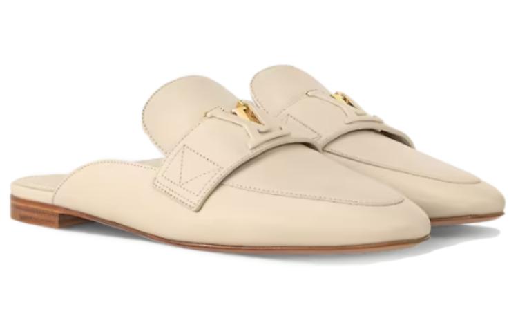 (W) LV Capri 'White Leather Mule' 圖 3