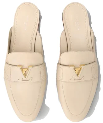 (W) Louis Vuitton Capri ''Mule En Cuir Blanc'' 1ACH6K Shop (W) Louis Vuitton Capri ''Mule En Cuir Blanc'' 1ACH6K