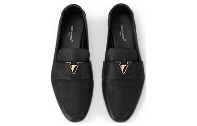 Shop (W) Louis Vuitton Capri Loafer 'Fesyen Komfort Hitam' 1AC9C0