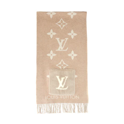 (Women) Louis Vuitton Cashmere Knit Scarf M74354